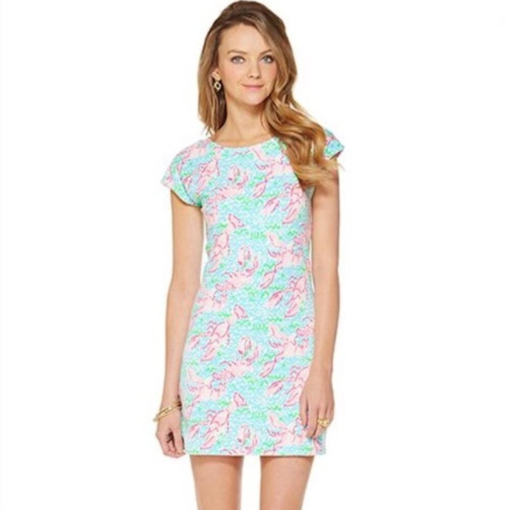 Lilly Pulitzer Westerly Dress Lobstah Roll - Size Small